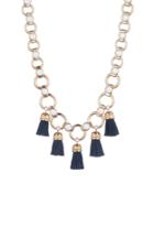 Trina Turk Trina Turk Beads In Bloom Tassel Link Necklace - Multicolor - Size O/s