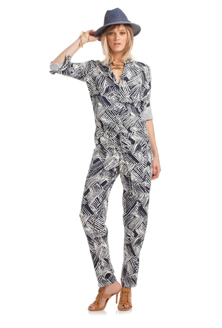 Trina Turk Trina Turk Zandra Jumpsuit - Indigo - Size 0