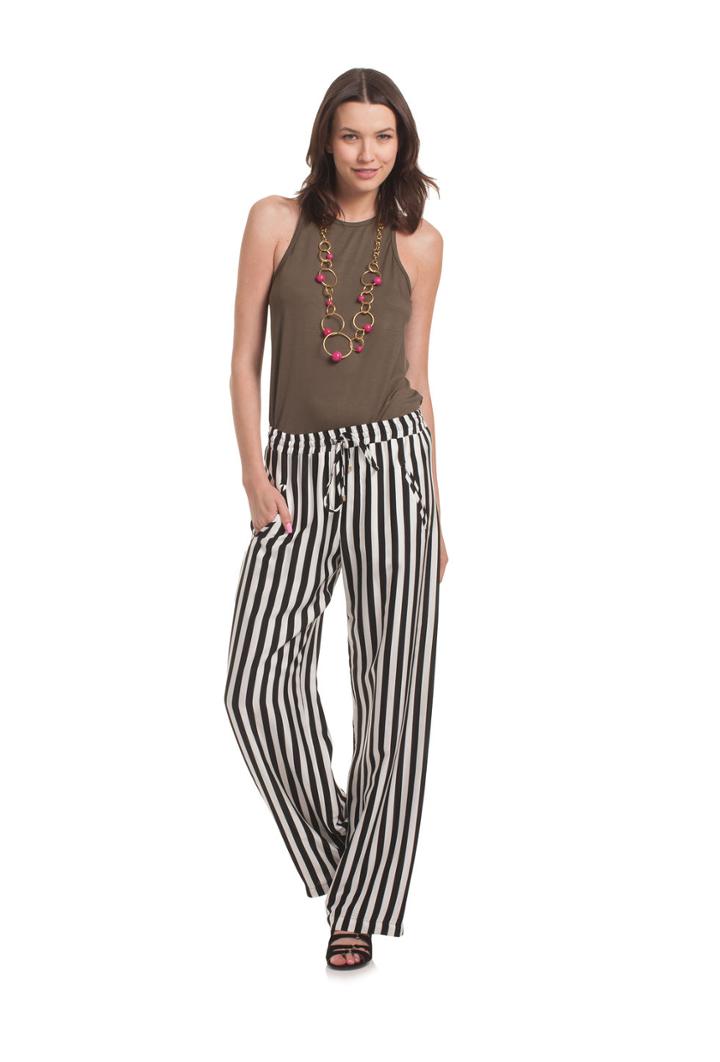 Trina Turk Trina Turk Adonia Pant - Black/white - Size L