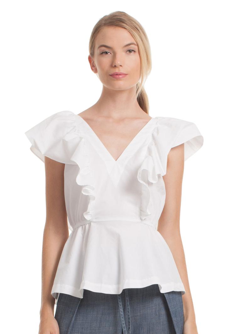 Trina Turk Trina Turk Luscious Top - White - Size L