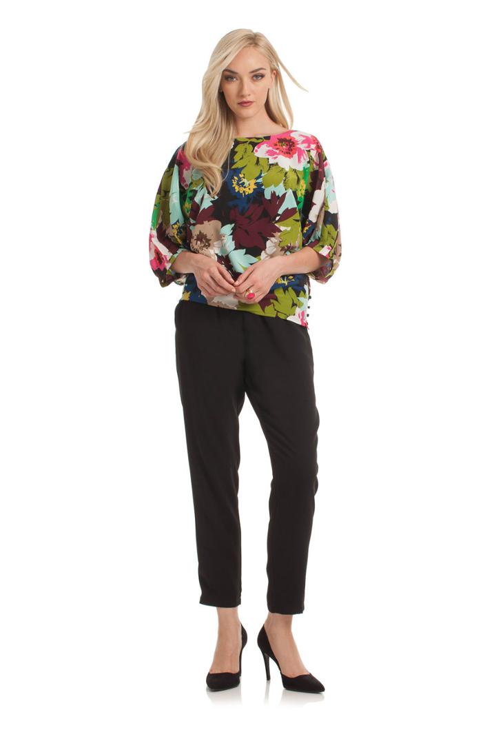 Trina Turk Trina Turk Garland Woven Top - Multi - Size L