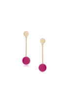 Trina Turk Trina Turk Indian Canyon Drop Earrings - Pink - Size Fit Guide