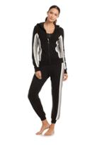 Trina Turk Trina Turk Grey Scale Hooded Jacket - Black - Size Fit Guide