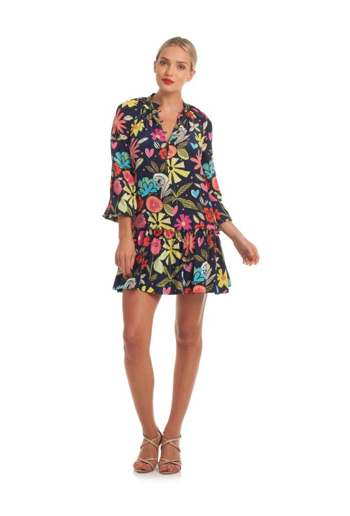 Trina Turk Trina Turk Corozone Dress - Blue - Size M