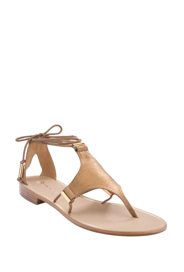 Trina Turk Trina Turk Bayley Sandal - Bronze - Size 6