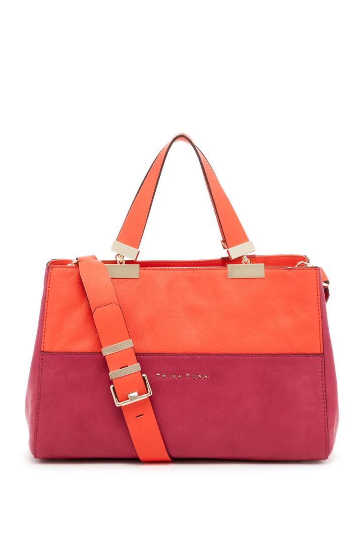 Trina Turk Trina Turk Modern Muse Satchel - Cranberry - Size O/s