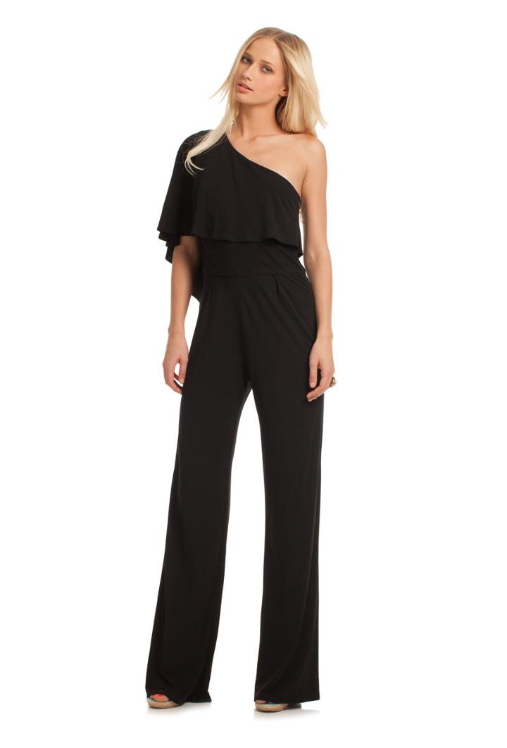 Trina Turk Trina Turk Leigha Jumpsuit - Black - Size 0
