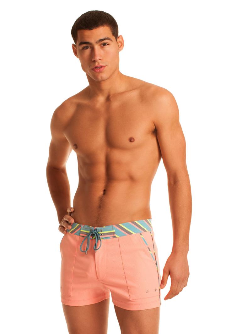 Trina Turk Trina Turk Cody 2 Swim Trunk - Multicolor - Size 29