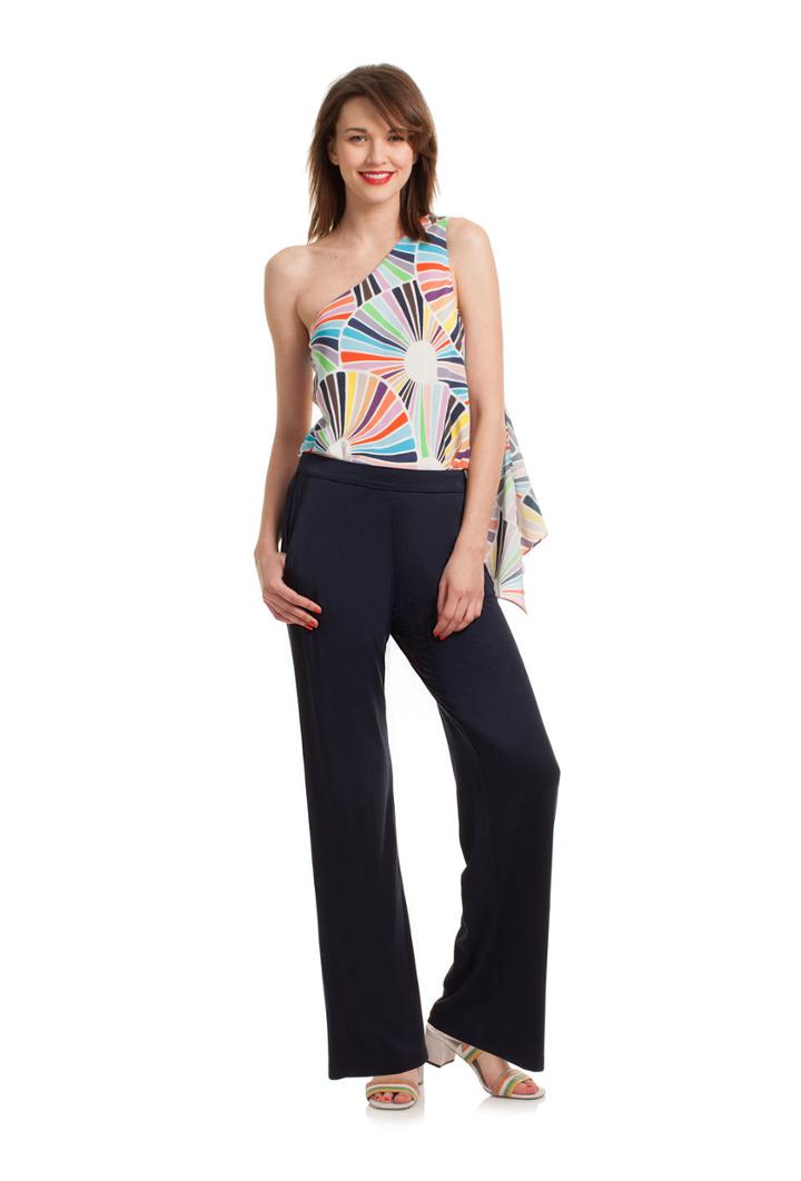 Trina Turk Trina Turk Yulana Pant - Blue - Size L