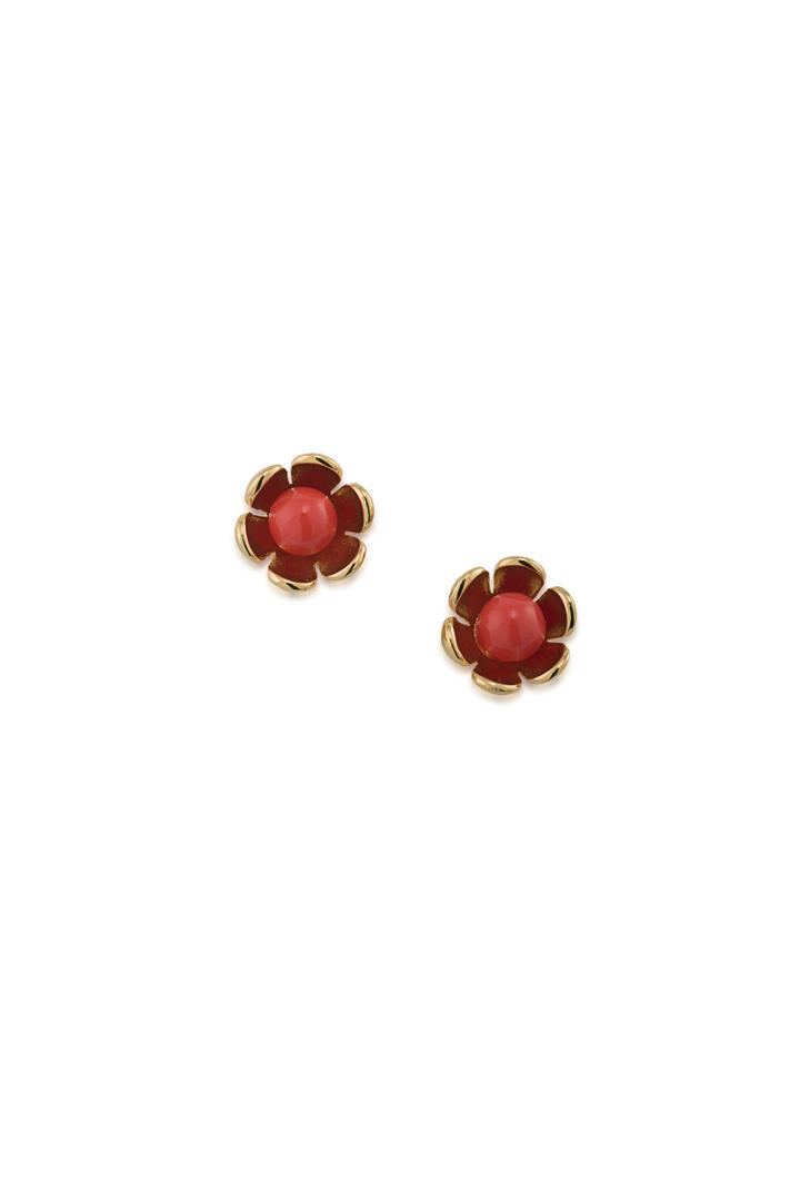 Trina Turk Trina Turk Wildflower Flower Stud Earrings - Gdc - Size Fit Guide