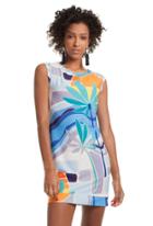Trina Turk Trina Turk Sleeveless Zinnia Dress - Multicolor - Size L