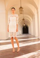 Trina Turk Trina Turk Divertida Dress - White - Size Fit Guide