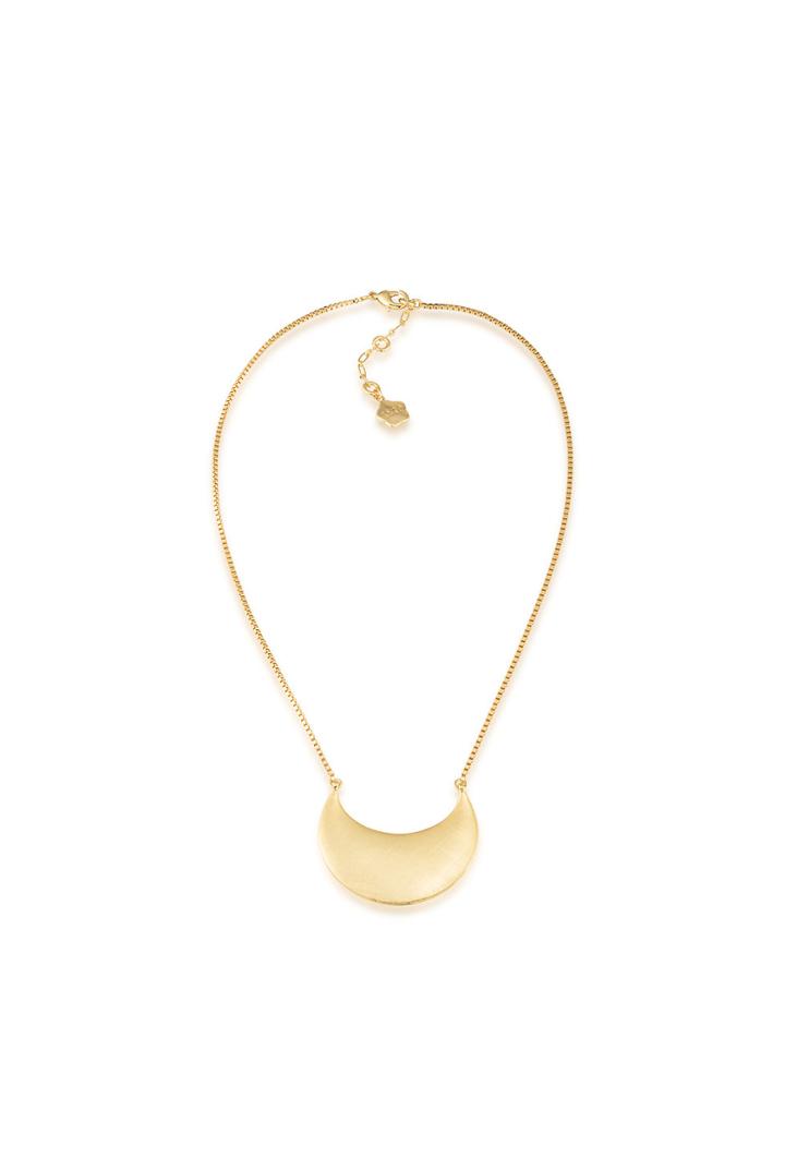 Trina Turk Trina Turk Crescent Pendant Med - Gold - Size O/s