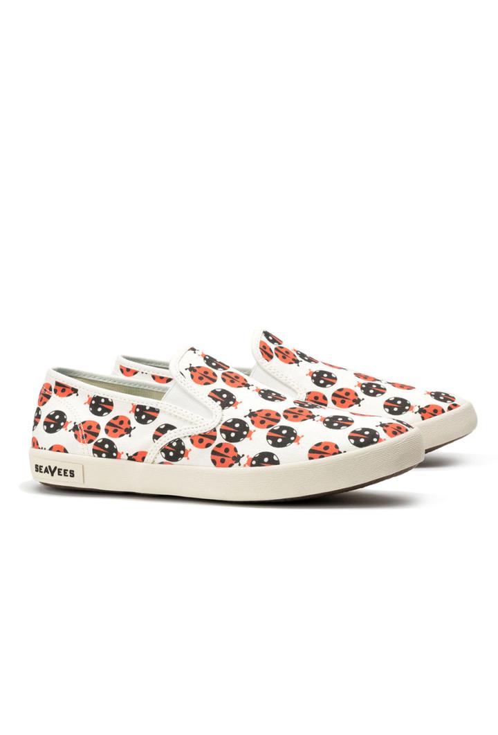 Trina Turk Trina Turk Baja Slip On - Pin,wht - Size 10