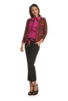Trina Turk Trina Turk Poshly Sweater - Russette - Size S