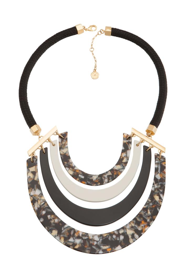 Trina Turk Trina Turk Resin Drama Necklace - Multi - Size O/s