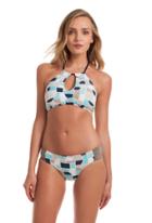 Trina Turk Trina Turk Disco Dec Reversible Hipster - Multicolor - Size 10