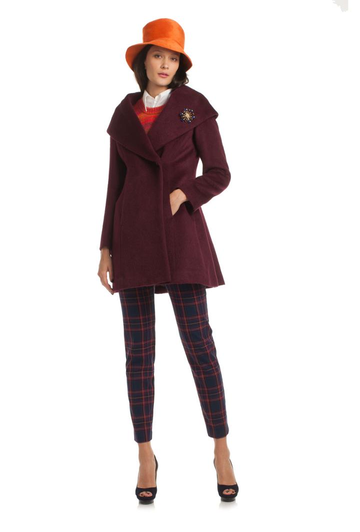 Trina Turk Trina Turk Bonnie Coat - Wine - Size 0