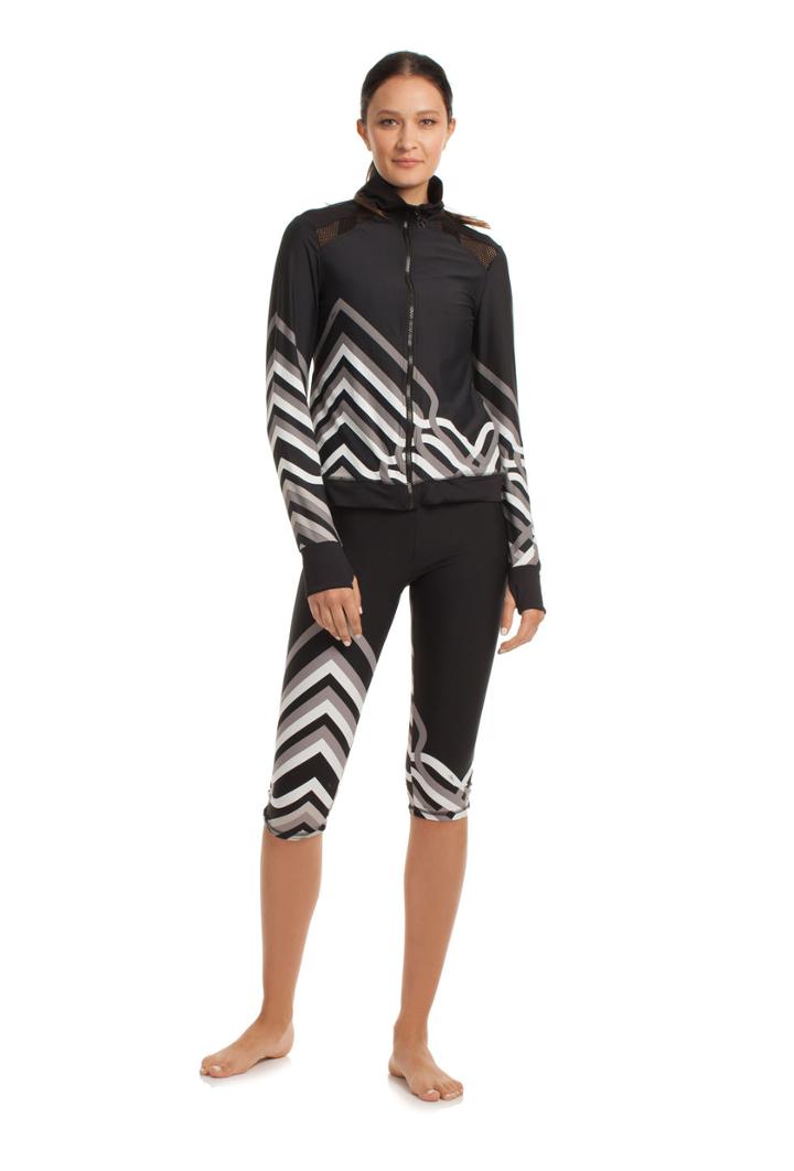 Trina Turk Trina Turk Lattice Wrap Jacket - Black - Size S