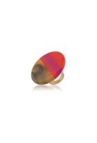Trina Turk Trina Turk Multi Resin Ring - Gold - Size O/s