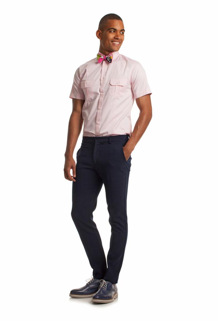 Trina Turk Trina Turk Clyde Slim Trouser - Navy - Size 28