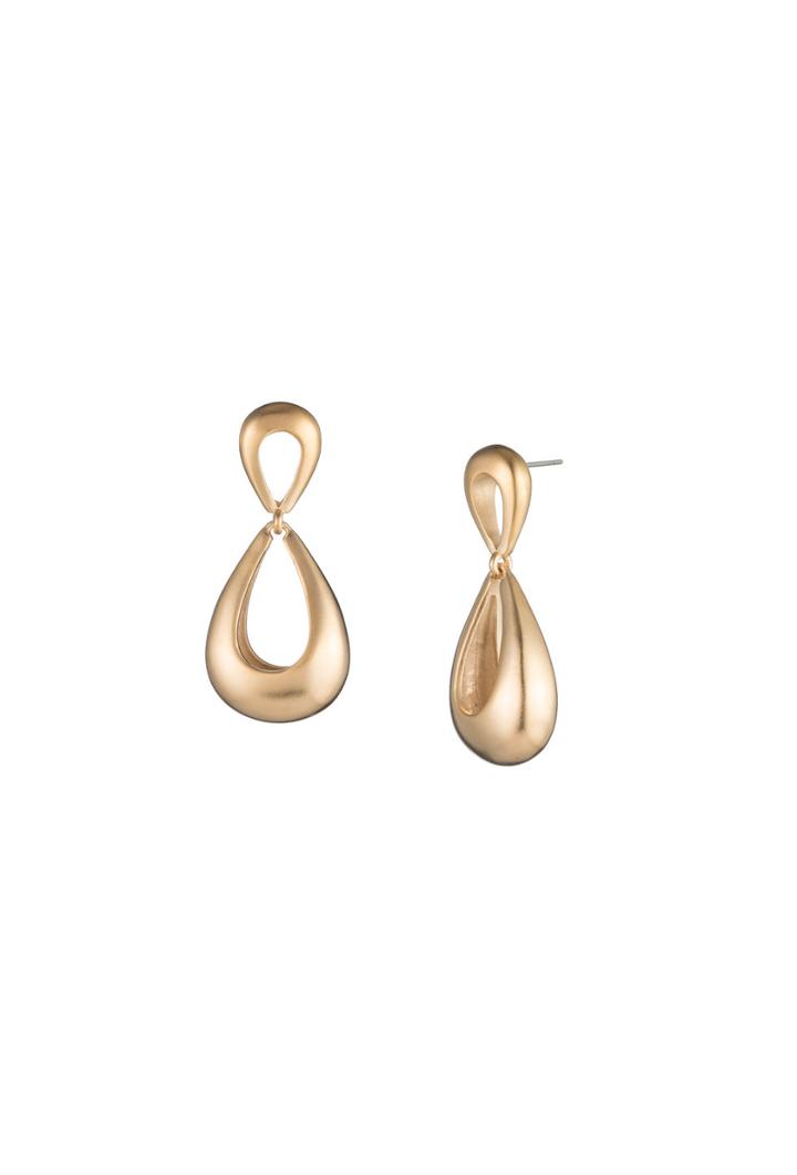 Trina Turk Trina Turk Gold Rush Drop Post Earring - Gold - Size O/s