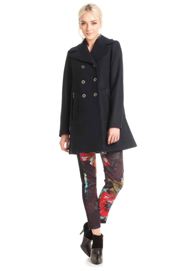 Trina Turk Trina Turk Bethany Db Aline Trench - Navy - Size 0