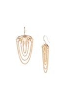 Trina Turk Trina Turk Retro Botanics Drape Chain Earring - Gold - Size O/s