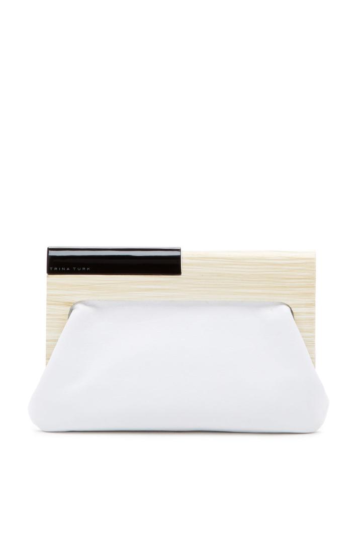 Trina Turk Trina Turk Sunset Soiree Clutch - White - Size O/s