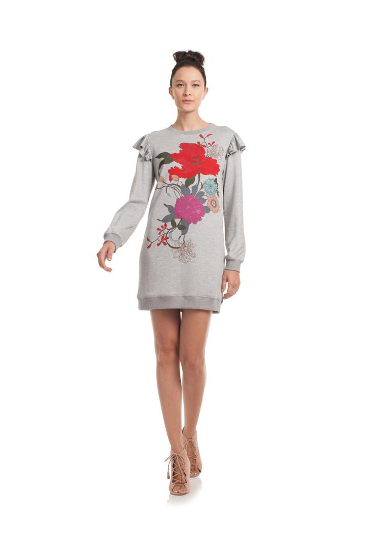 Trina Turk Trina Turk Shanan Dress - Heather Grey - Size L