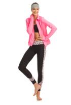 Trina Turk Trina Turk Racquet Club Jacquard Jacket - Grapefruit - Size Xl