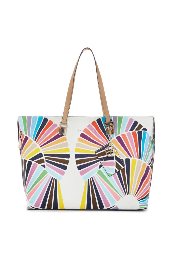 Trina Turk Trina Turk Coppelia Bungalow Easy Tote - White - Size O/s