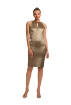 Trina Turk Trina Turk Mackie Dress - Gold - Size 2