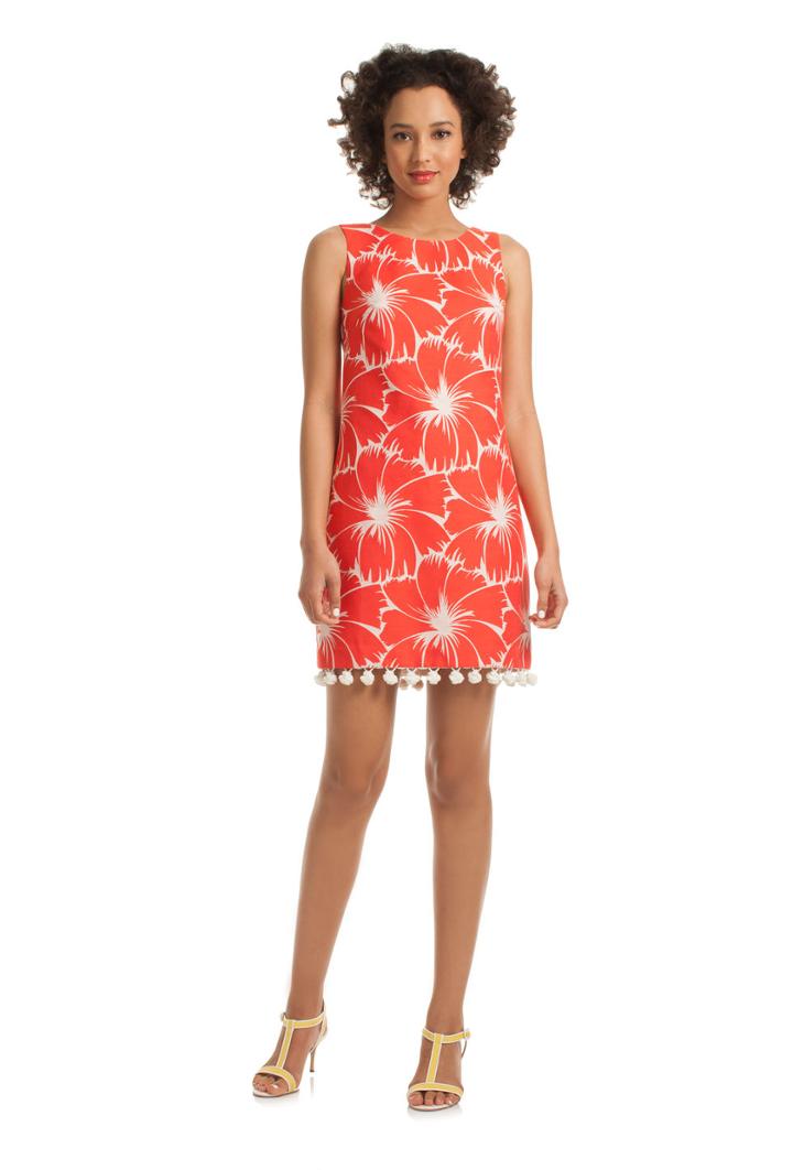 Trina Turk Trina Turk Pleasant Dress - Coral - Size 0