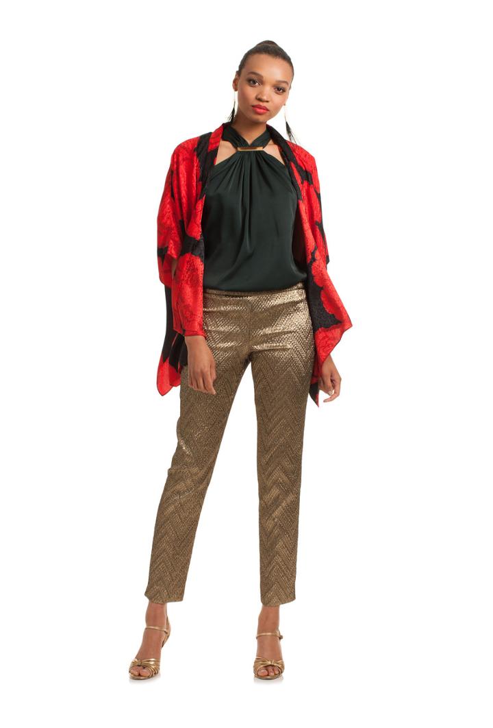 Trina Turk Trina Turk Fabulous Kimono - Red - Size M/l