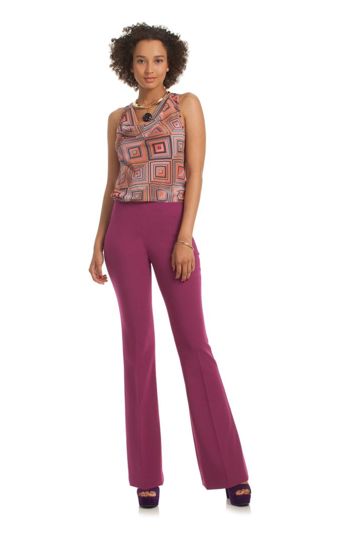 Trina Turk Trina Turk Jacoba Pant - Purple - Size 0