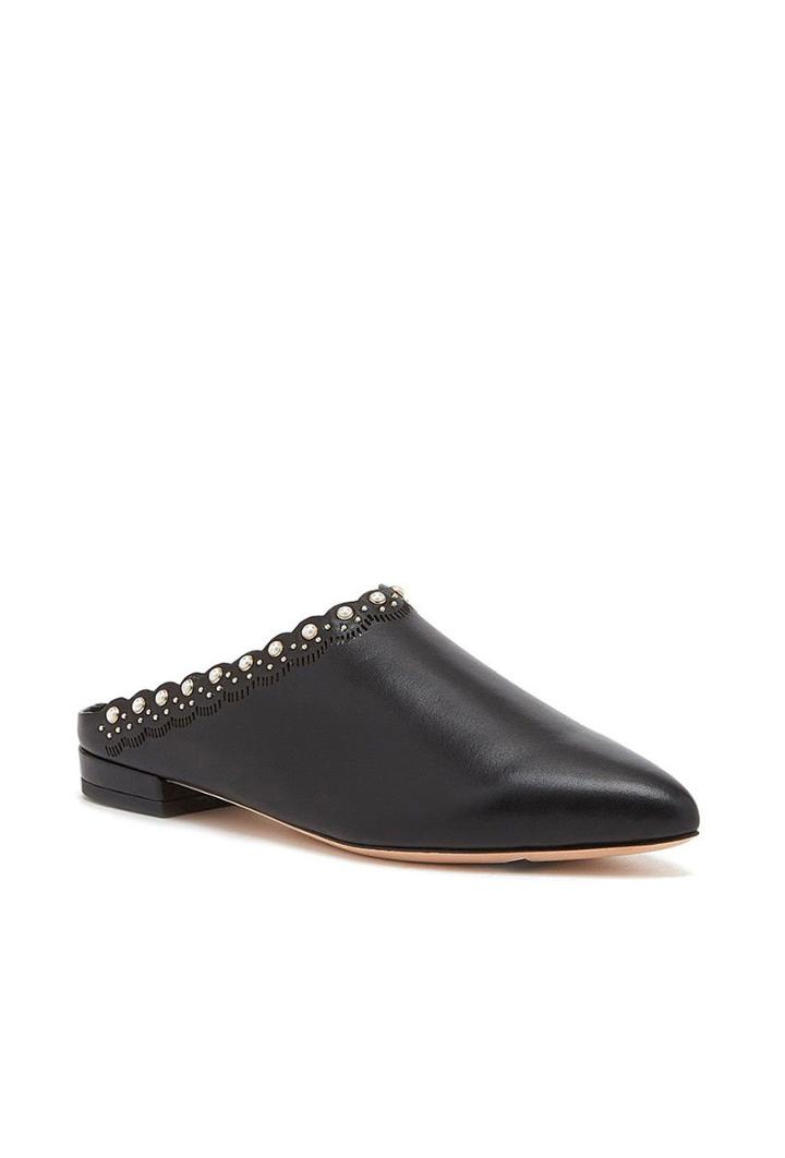 Trina Turk Trina Turk Giselle Slipper - Black - Size 10