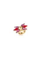 Trina Turk Trina Turk Starburst Ring - Multicolor - Size O/s