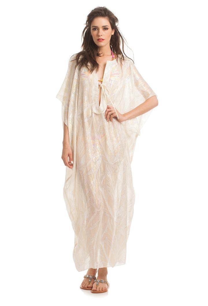 Trina Turk Trina Turk Maxi Kaftan - Ivory - Size O/s
