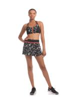 Trina Turk Trina Turk Leopard Luxe Jacquard Tennis Skirt - Black - Size S