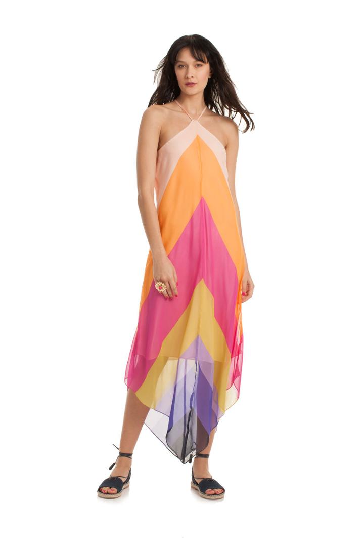 Trina Turk Trina Turk Hummingbird Dress - Multicolor - Size L