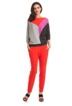 Trina Turk Trina Turk Shelby Sweater - Popart/modmagenta - Size L