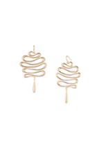 Trina Turk Trina Turk Gold Rush Wavy Earring - Gold - Size O/s