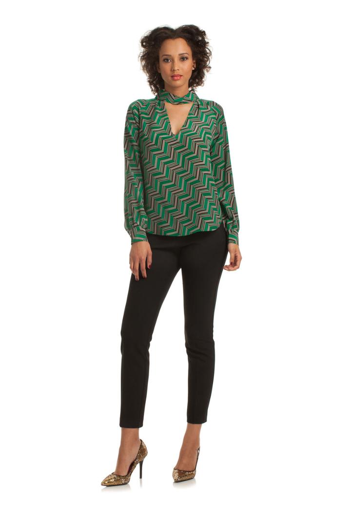 Trina Turk Trina Turk Abundant Top - Green - Size S