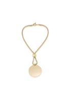 Trina Turk Trina Turk Bold Pendant Necklace - Gold - Size Fit Guide