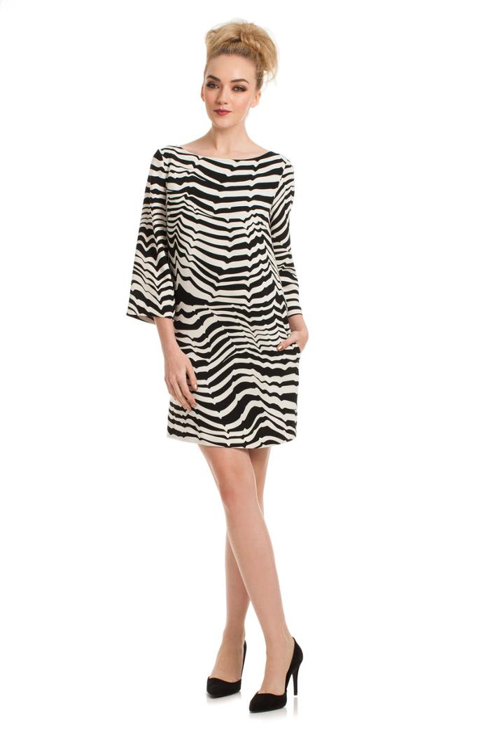 Trina Turk Trina Turk Lesley Dress - Black/whitewash - Size 0
