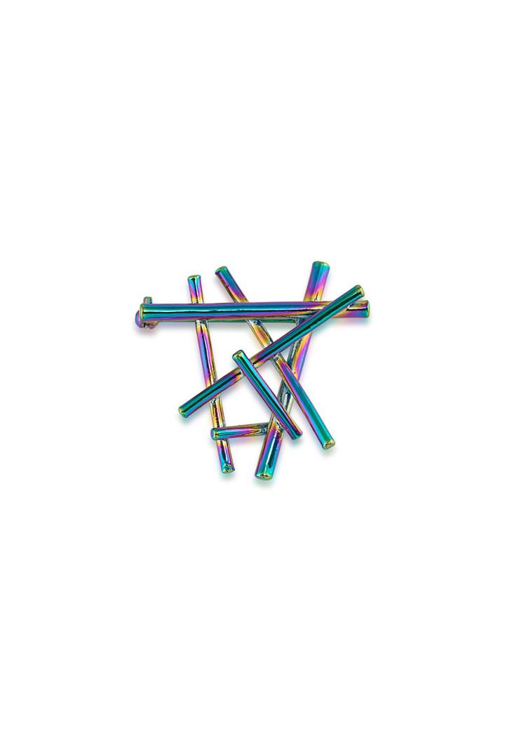 Trina Turk Trina Turk Puili Stick Brooch - Multicolor - Size Fit Guide