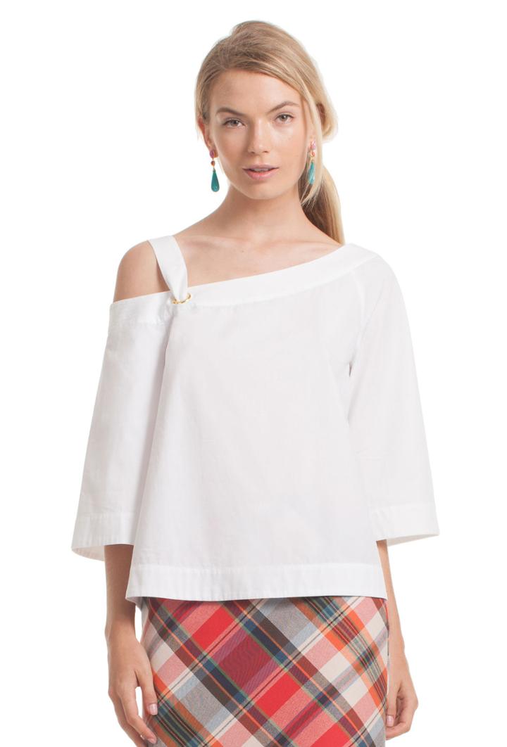 Trina Turk Trina Turk Cosmos Top - White - Size L
