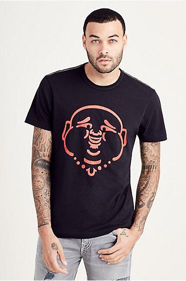 Original Buddha Brand Mens Tee | Black | Size Large | True Religion