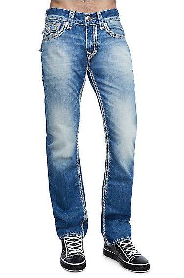 Men's Straight Fit Super T Jean | Exgm Set Sail | Size 27 | True Religion